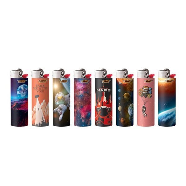 Bic Lighters Print - Out of This World