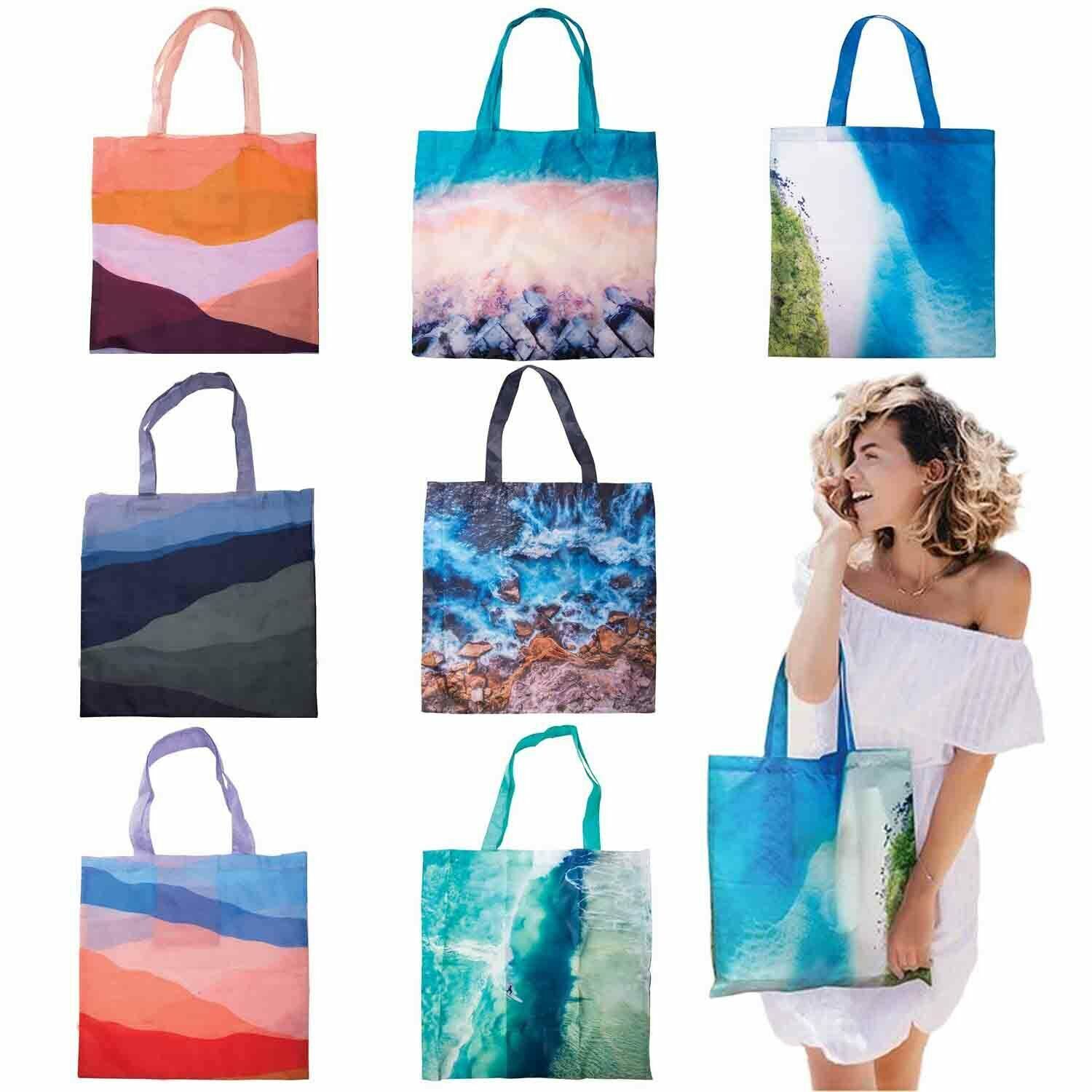 IS Gift Foldable Shopper - Abstract Tones (Assorted) - Image 2