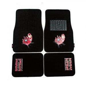 Marvel Avengers 4-Piece Car Mat Set - Iron Man