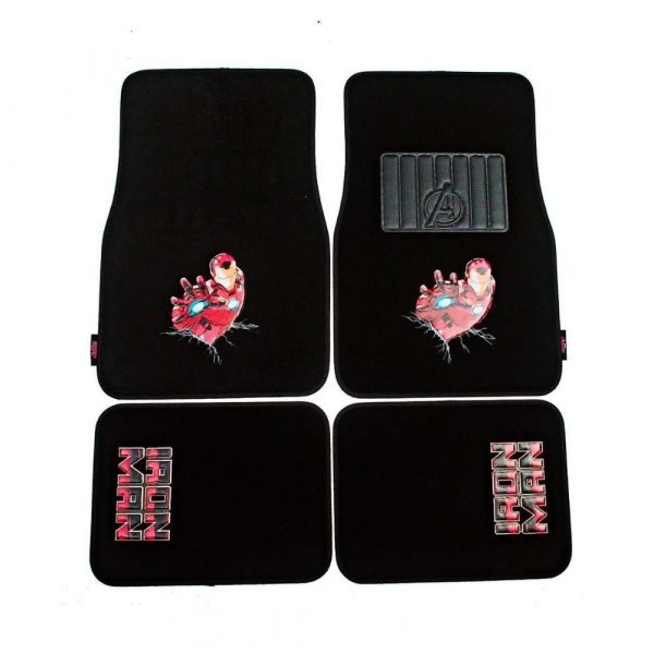 Marvel Avengers 4-Piece Car Mat Set - Iron Man