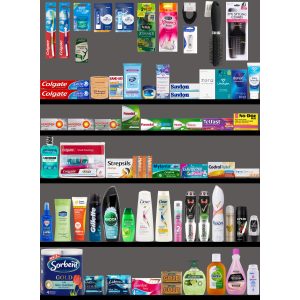 Health & Beauty - 1 Bay Planogram(90x120cm)