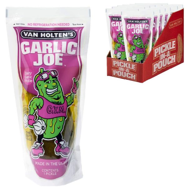 Van Holten's Garlic Joe Pickle-In-A-Pouch - CDU