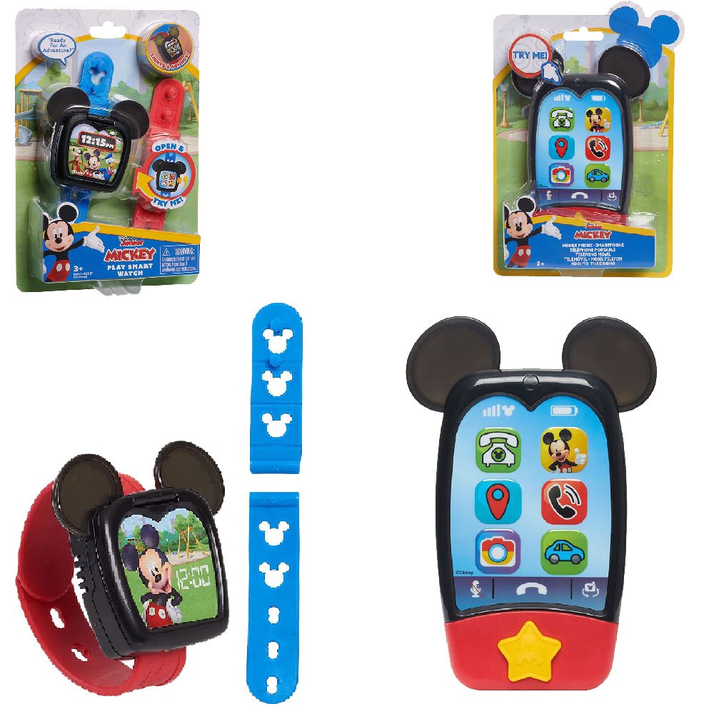 Disney Junior Mickey Mouse Funhouse Mobile Phone & Watch - Assorted