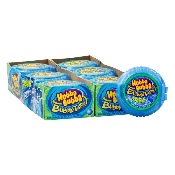 Hubba Bubba Bubble Tape Sour Blue Raspberry 56.7g