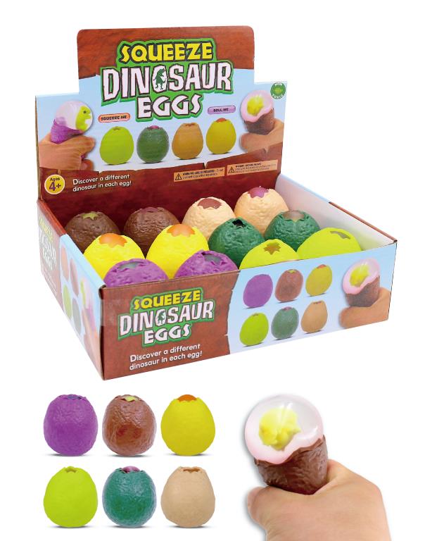 Dinosaur Squeeze Egg - CDU