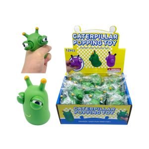Caterpillar Popping Squeazy Toy - CDU