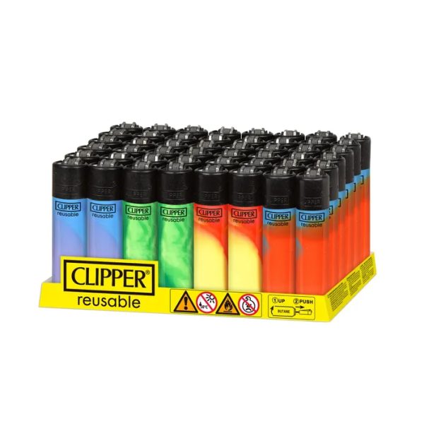 Clipper Lighter Tray Blue Nebula Mix