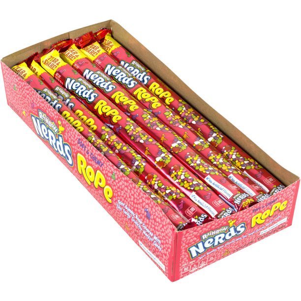 Nerds Rope Gummy & Crunchy Rainbow Candy 26g - Image 2