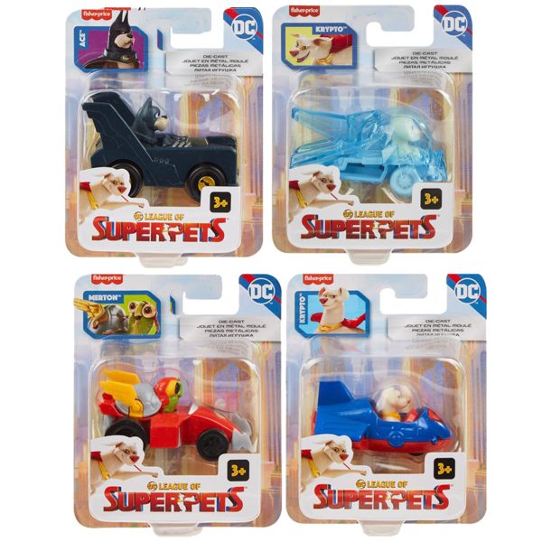 Fisher-Price DC League of Super Pets Die Cast Vehicle - Assorted