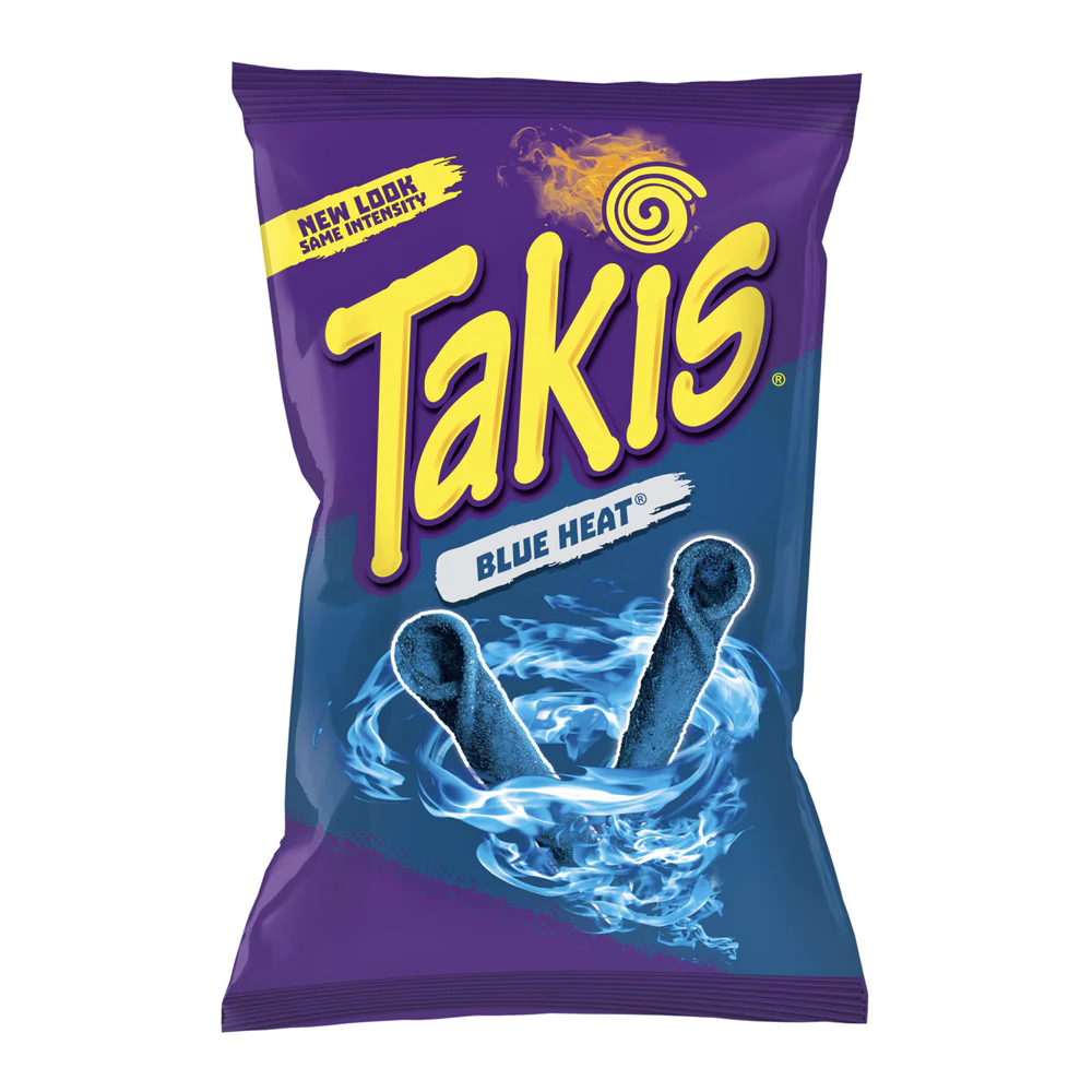 Takis Blue Heat Hot Chilli Pepper Chips 280g