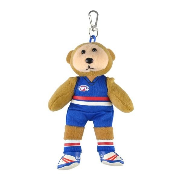 AFL Keyclip W Bulldogs 14CM