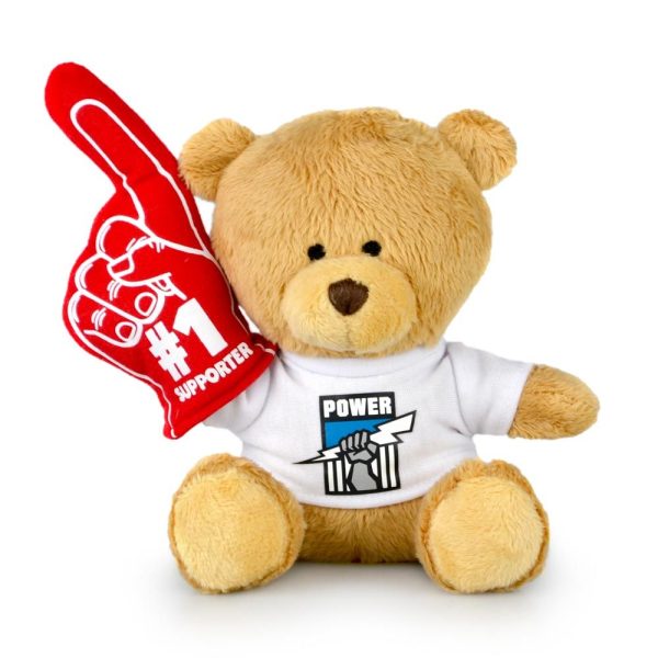 AFL Port Adelaide No 1 Supporter Bear - 15cm