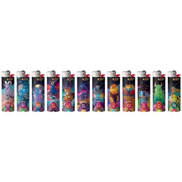 Bic Lighters Print - Astrology