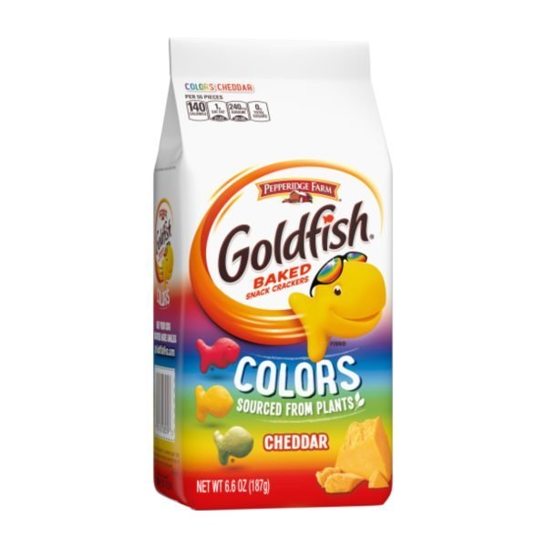 Goldfish Colors Cheddar Crackers 187g