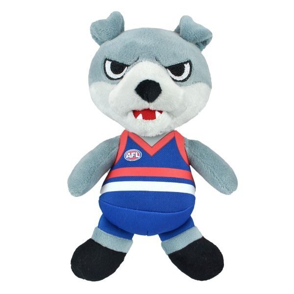 AFL Rascal Mascot W Bulldogs 20CM