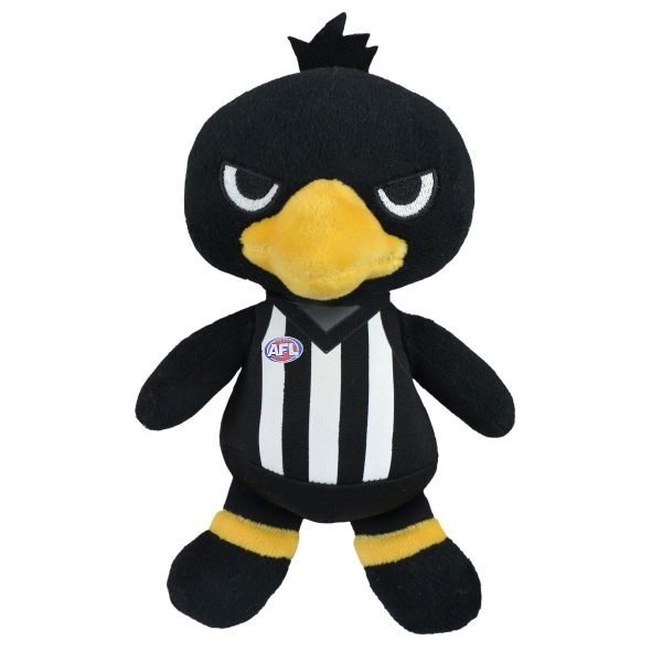 AFL Rascal Mascot Collingwood 20CM