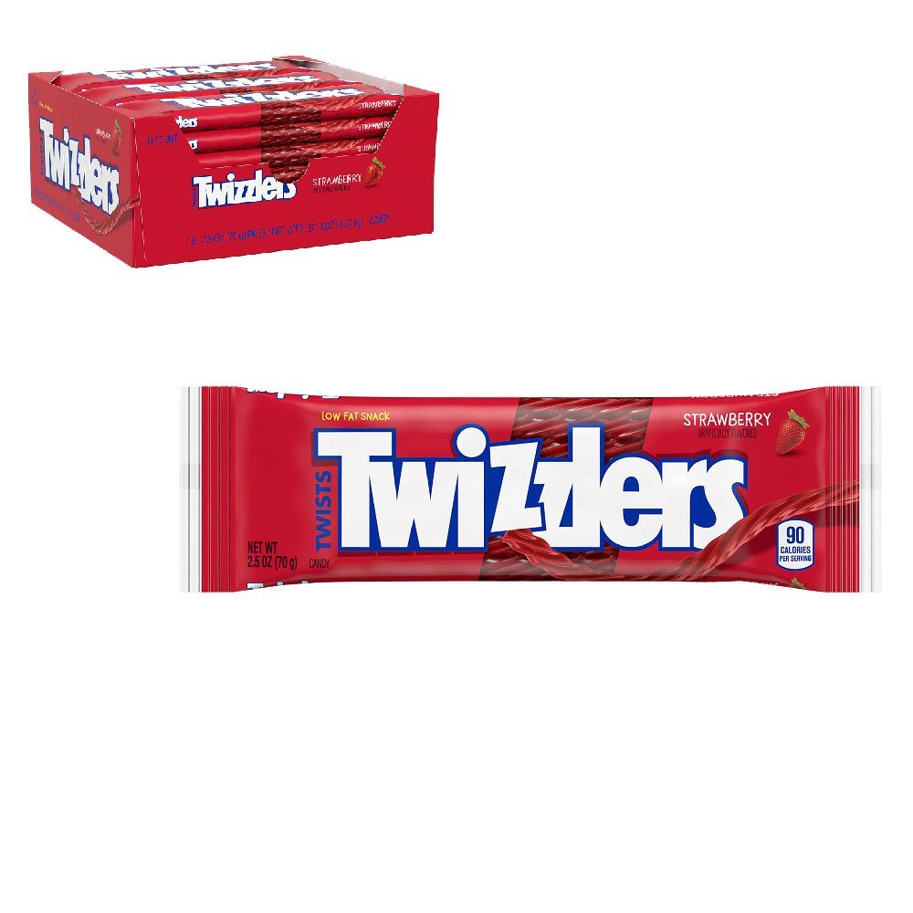 Hershey Twizzlers Twists Chewy Candy Strawberry 70g