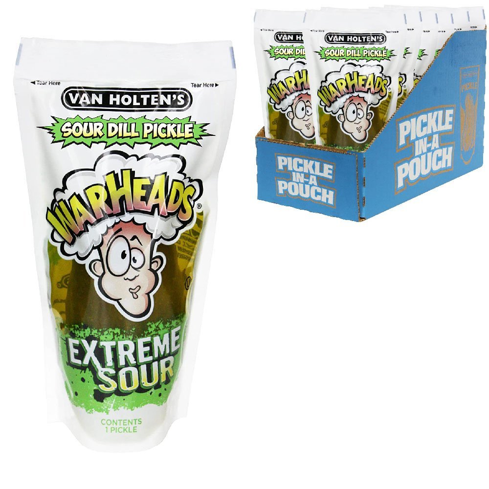 Van Holten's Jumbo Warheads Pickle-In-A-Pouch - CDU