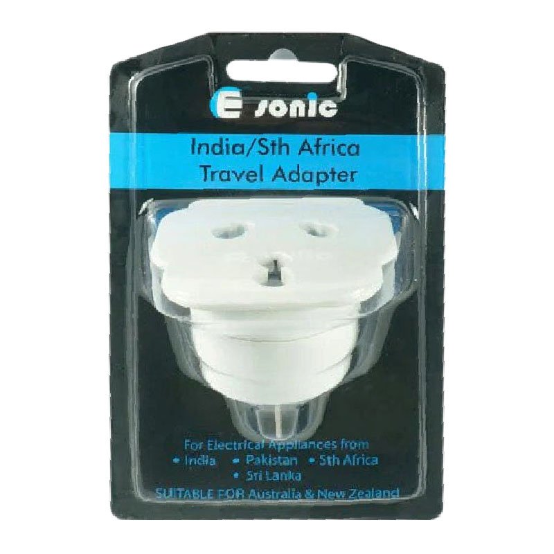 India/South Africa Travel Adapter