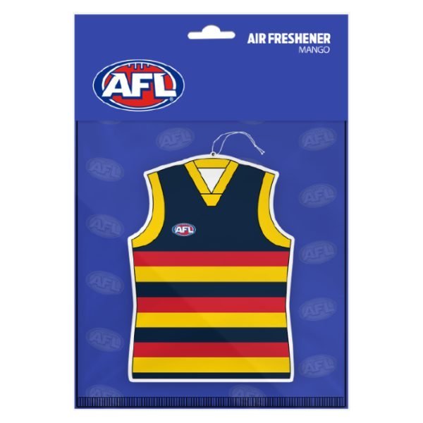 Licenced AFL Air Freshener Adelaide Crows Guernsey
