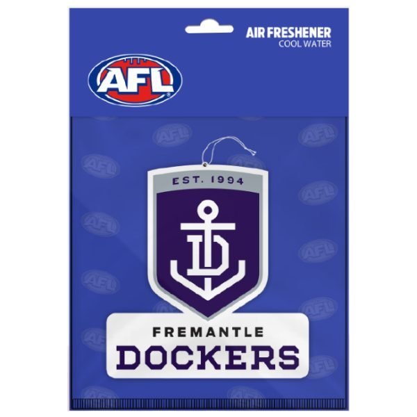 Licenced AFL Air Freshener Fremantle Logo