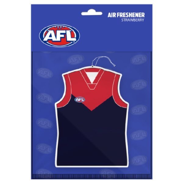 Licenced AFL Air Freshener Melbourne Guernsey