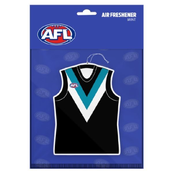 Licenced AFL Air Freshener Port Adelaide Guernsey