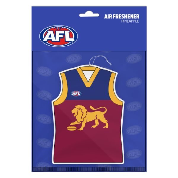 Licenced AFL Air Freshener Brisbane Guernsey