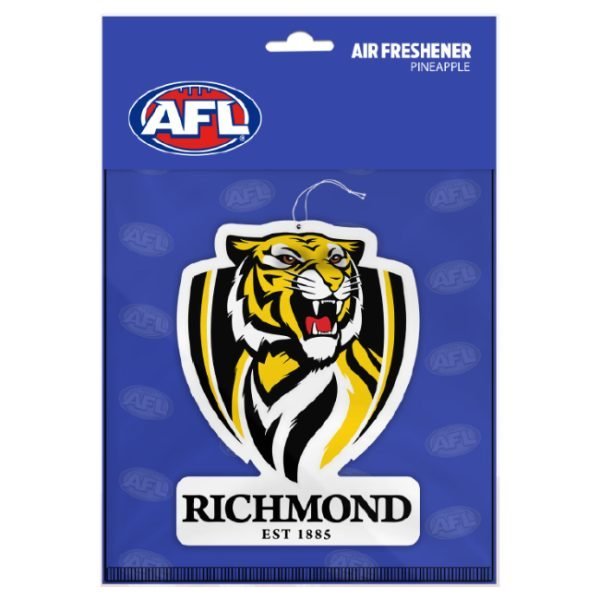 Licenced AFL Air Freshener Richmond Logo
