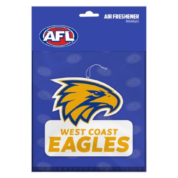 Licenced AFL Air Freshener West Coast Eagles Logo