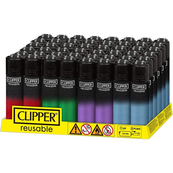 Clipper Lighter Tray Black Crystal Gradient