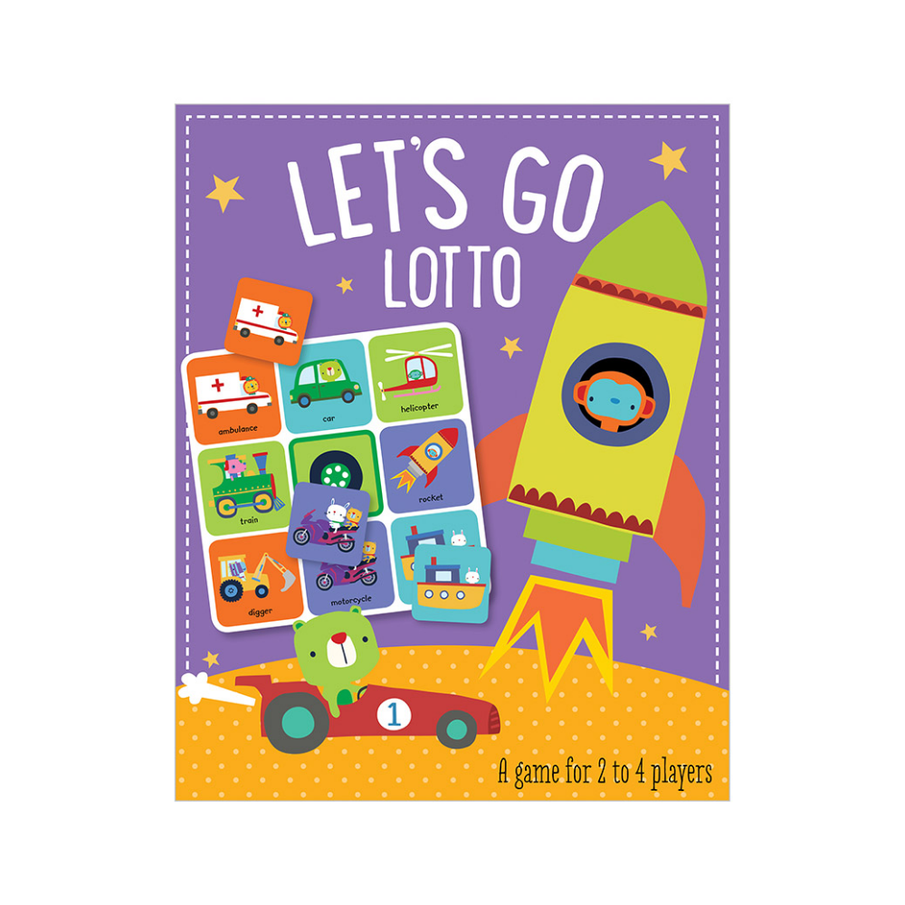Let's Go Lotto Board Game