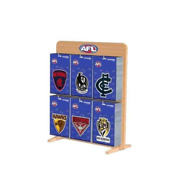 Licenced AFL Air Freshener VIC Bundle with Free Stand