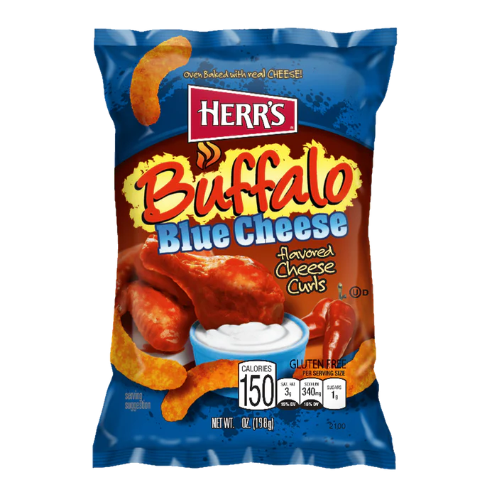 Herr's Buffalo Blue Cheese 170g