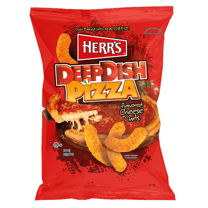 Herr's Deep Dish Pizza Cheese 198g