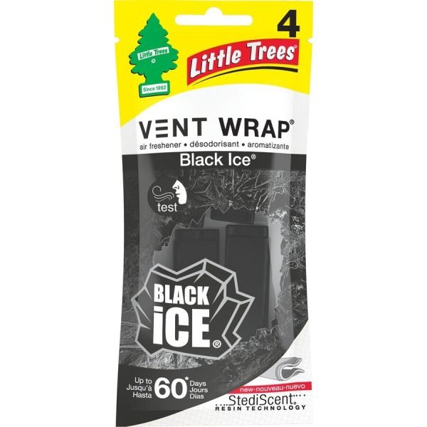 Little Trees Vent Wrap - Black Ice