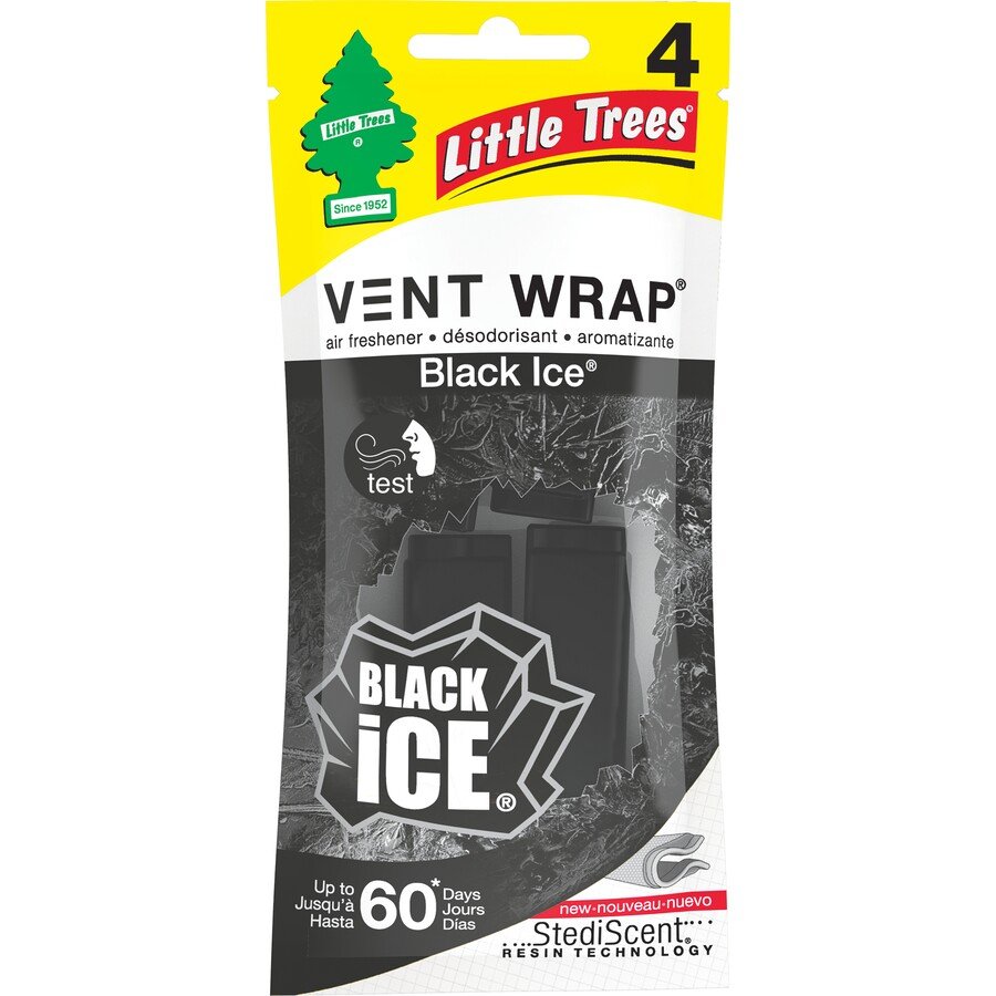 Little Trees Vent Wrap - Black Ice