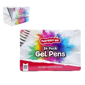Scribble Me: 24 Pack Gel Pens - CDU
