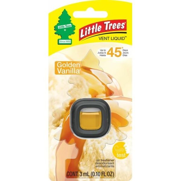 Little Trees Vent Liquid - Golden Vanilla - 3ml