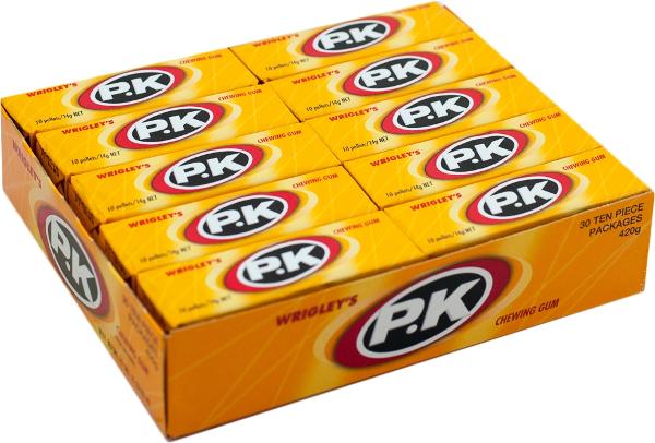 Wrigley's P.K Chewing Gum 14g