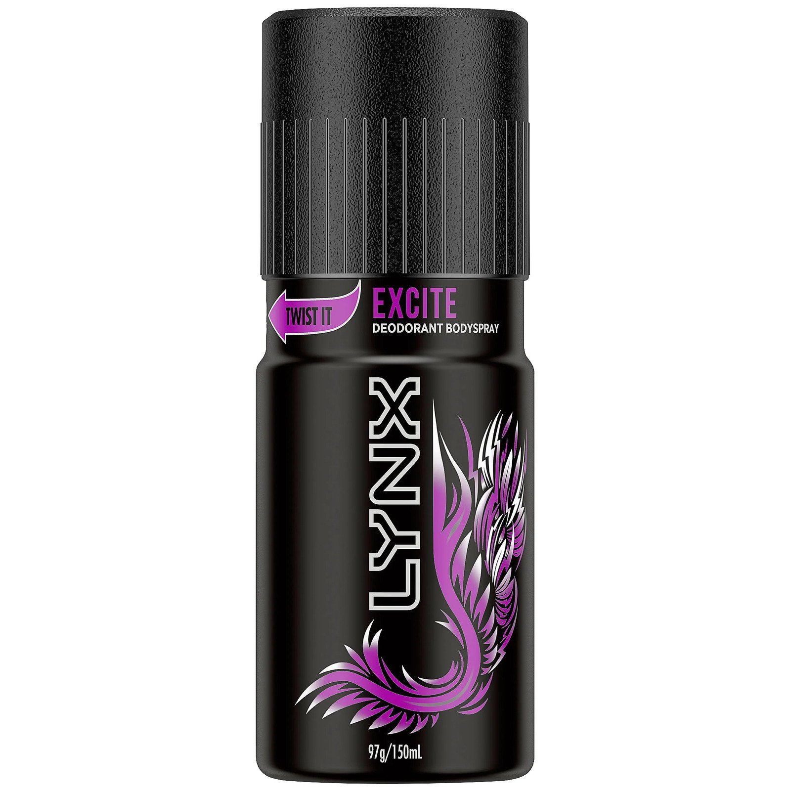 Lynx Excite Deodorant - Body Spray - 97g/150ml
