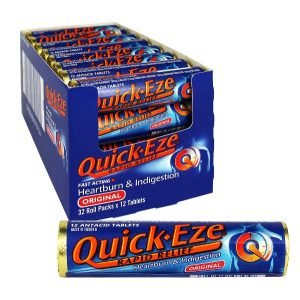 Quick-Eze Regular Rapid Relief Original 10 Lozenges - 25g