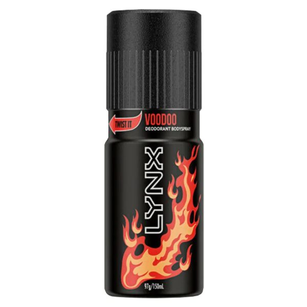 Lynx Voodoo Deodorant - Body Spray - 97g/150ml