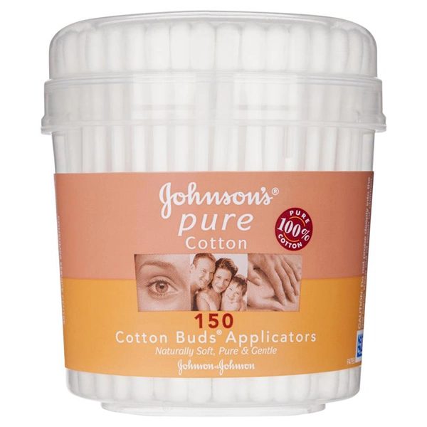 Johnson's Pure Cotton Buds - 150 Pack