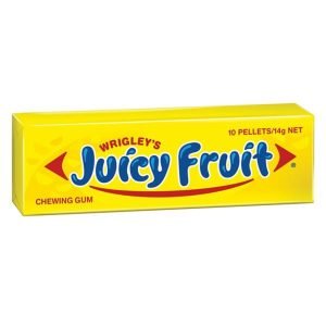 Wrigley's Juicy Fruit Chewing Gum 14g