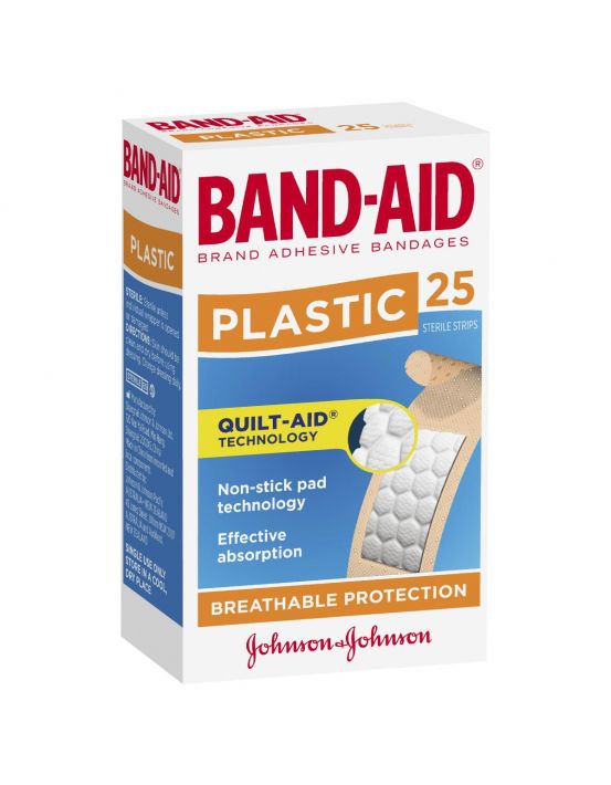 Johnson's Band-Aid Plastic 25PK