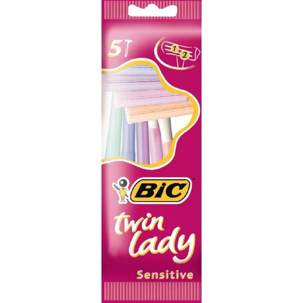 Bic Twin Lady Sensitive Razor 5 Pack