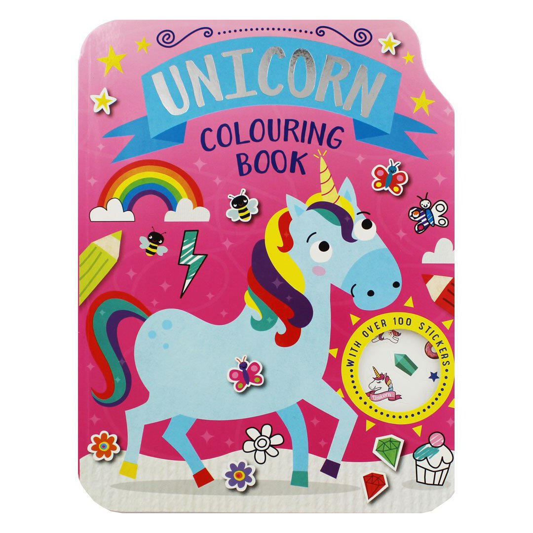 Unicorn Colouring Book