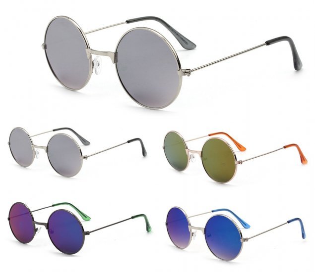 John Lenon Fashion Sunglasses with Tint Lens