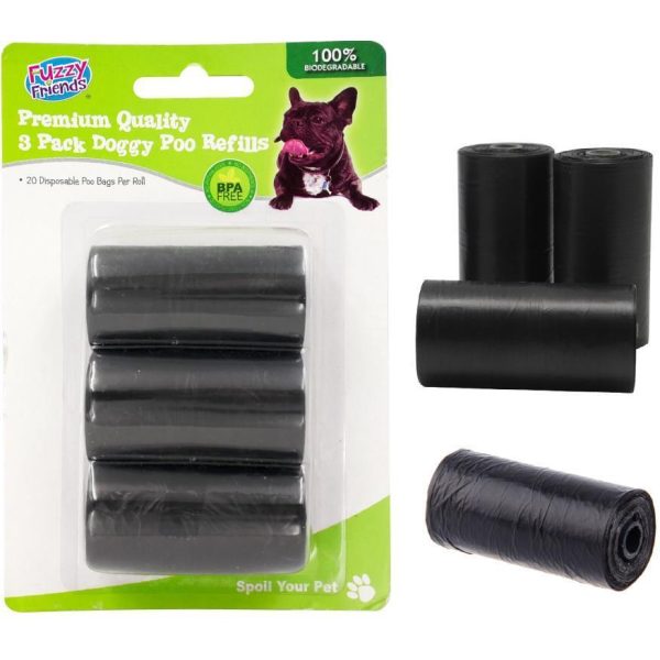 Doggy Poo Bag Refills - 3Pack